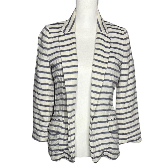 Anthropologie Isabel Sinclair Striped Blazer - Picture 1 of 10